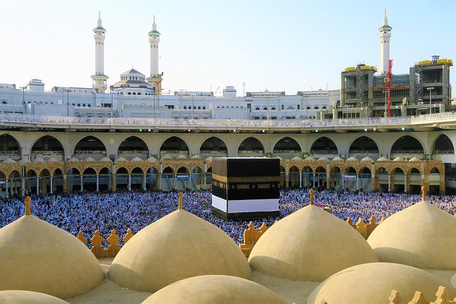 Hajj crowd in Makkah